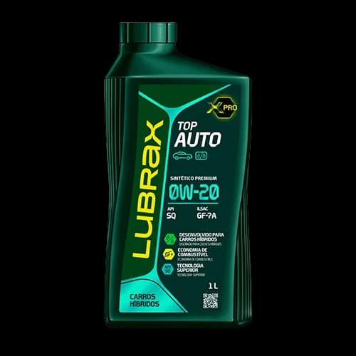 LUBRAX TOP AUTO 0W20 SQ SINTETICO