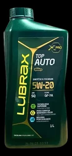 LUBRAX TOP AUTO 5W20 SQ SINTETICO